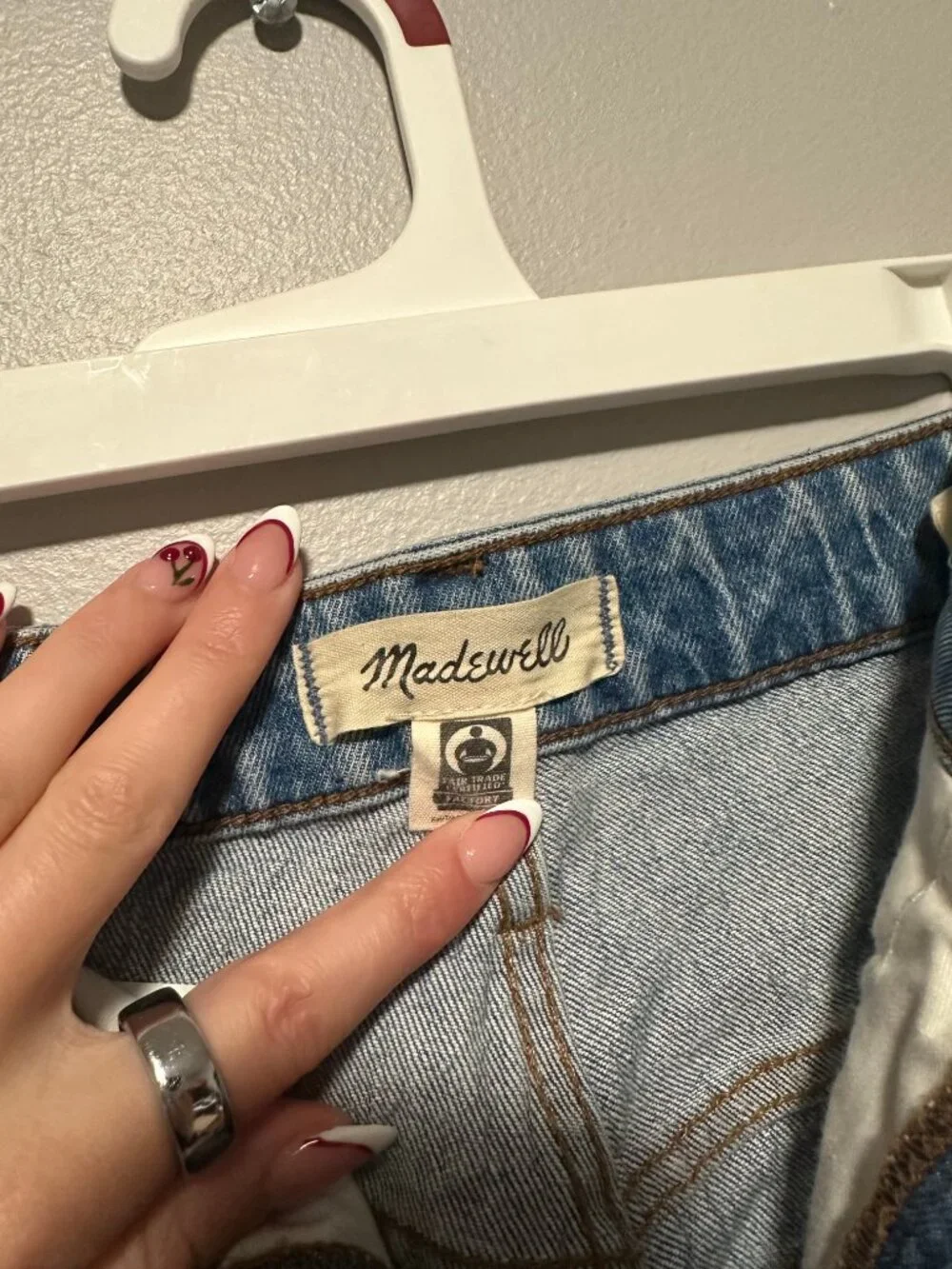 Madewell The Curvy Mid-Rise ’90s Straight Jean Light Wash 31 - Picture 12 of 14